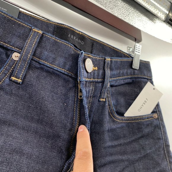 J Brand Men's Mick Skinny Fit Jeans 38x33 Jeet Deep Blue Left Hand Twill Eco - Picture 5 of 9